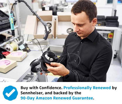 Sennheiser HD 560 S Over-The-Ear Audiophile Headphones - Neutral Frequency Response, E.A.R. Technology for Wide Sound Field, Open-Back Earcups, Detachable Cable, (Black) (HD 560S) HD 560S (Renewed)