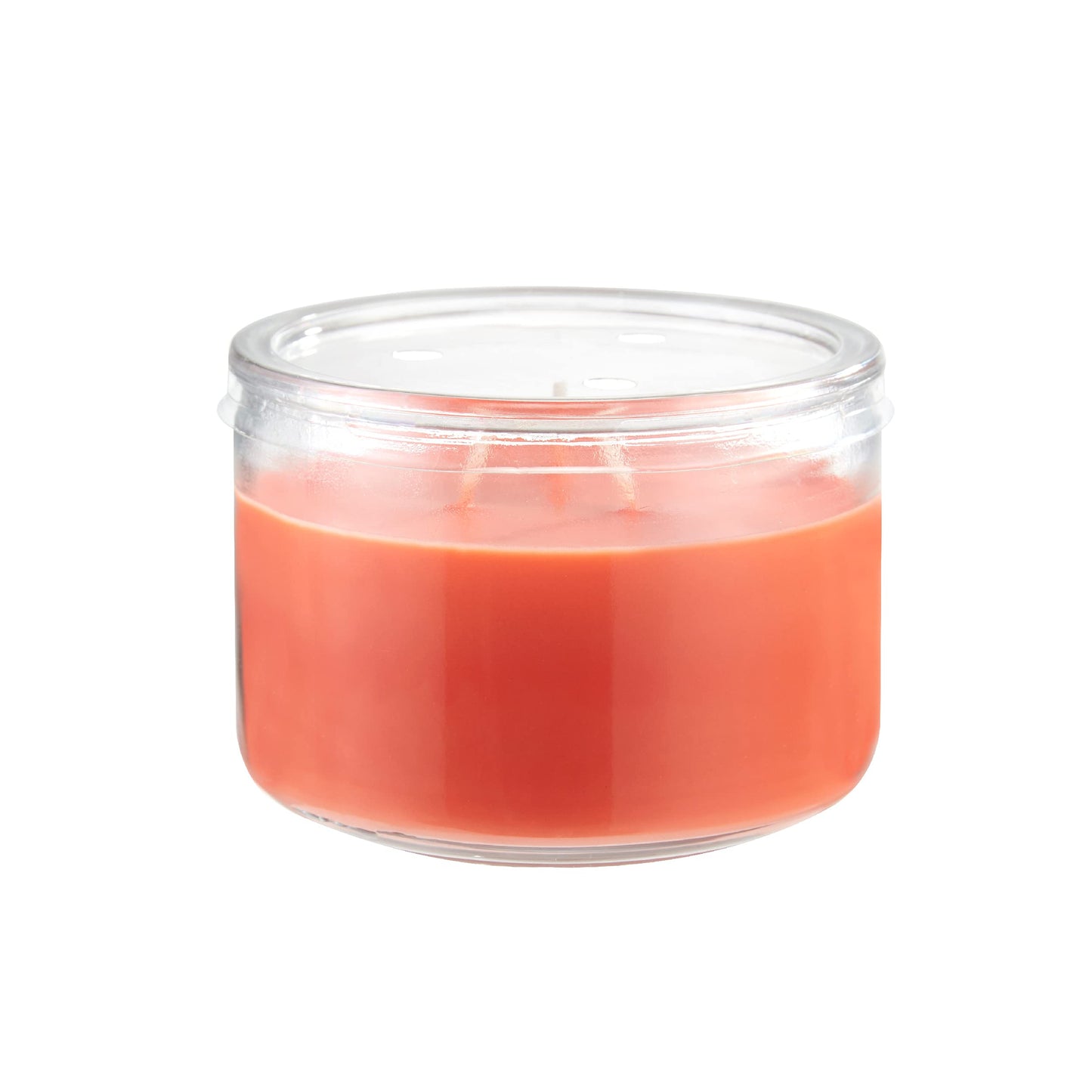 CANDLE-LITE Scented Sunlit Mandarin Berry Fragrance, One 10oz. 3-Wick Aromatherapy Candle with 20-40 Hours of Burn Time, Orange Color, 10 oz. Jar