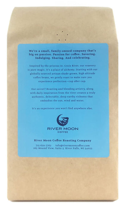 River Moon Coffee, Kona Coffee Whole Bean, Medium Roast, 2 lbs, Kona Waves Hawaiian Blend, Sustainably Farmed, 100% Arabica
