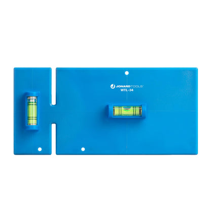 Jonard Tools EBW-412 Electrical Box Cutting Kit, Single Gang with Wall Template Leveler & Electrical Box Cutter Attachment