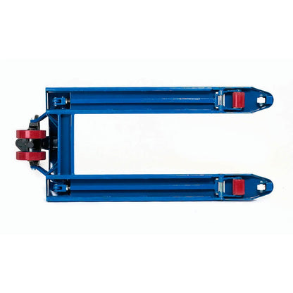 Global Industrial High Capacity Narrow Fork Pallet Jack Truck with 21" W x 36" L Forks, 6600 Lb. Capacity, Manual Pallet Truck for Warehouse, Manufacturing and Retail