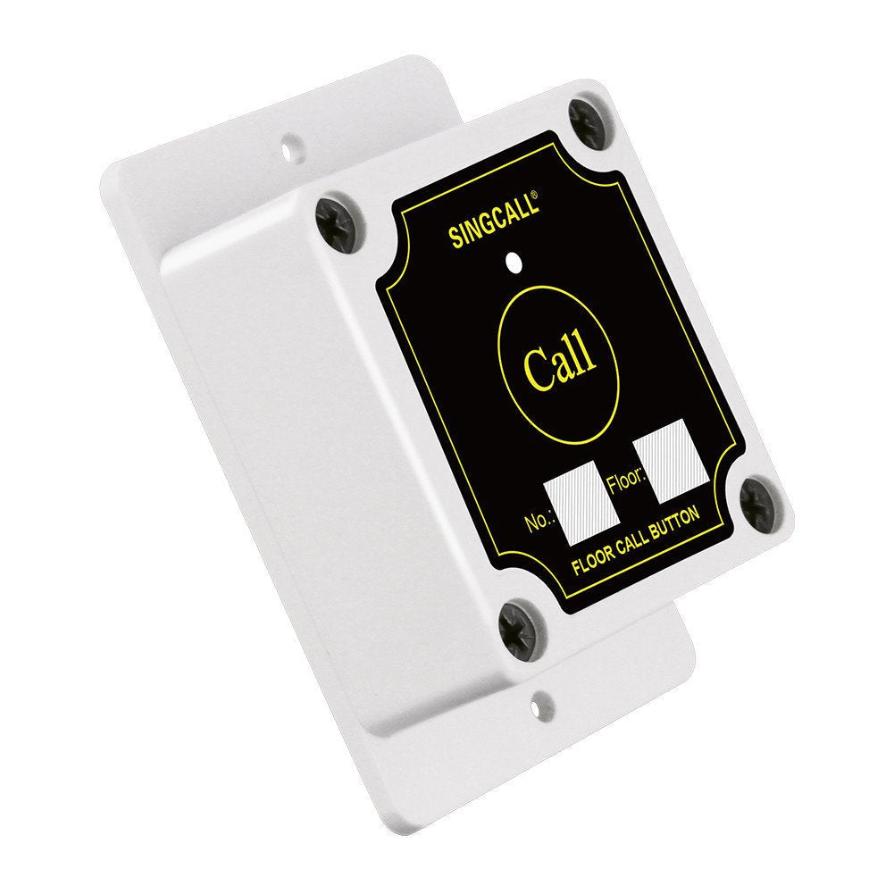 SINGCALL Wireless Construction Site Calling System, for Calling Elevator, Wireless Service System, Storage Battery Can Last 5 Hours