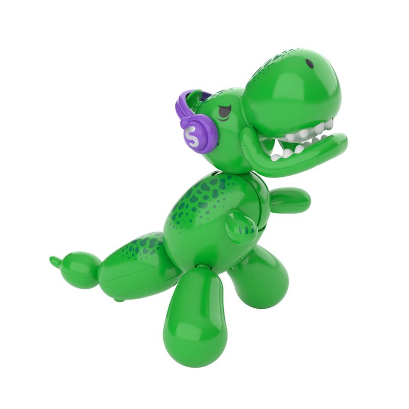 Squeakee The Balloon Dino | Interactive Dinosaur Pet Toy That Stomps, Roars and Dances. Over 70+ Sounds & Reactions, Multicolor