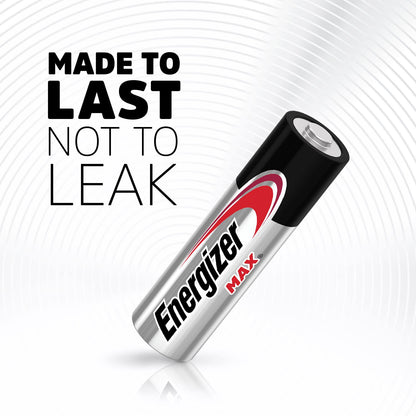 Energizer AA Batteries, MAX Double A Battery Alkaline, 24 Count