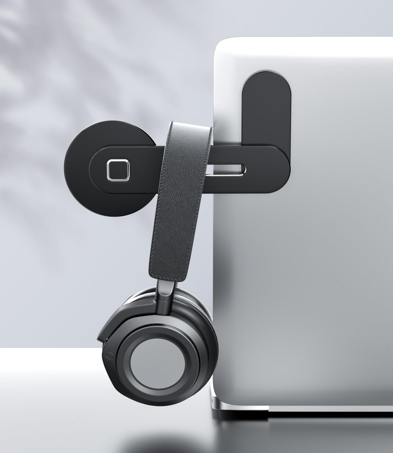 CloudValley Magnetic Phone Holder for Laptop Designed for iPhone 17/16/15/14/13/12 MagSafe, Adjustable Phone Monitor Side Mount, Slim Portable Foldable Computer Expansion Bracket, Silver