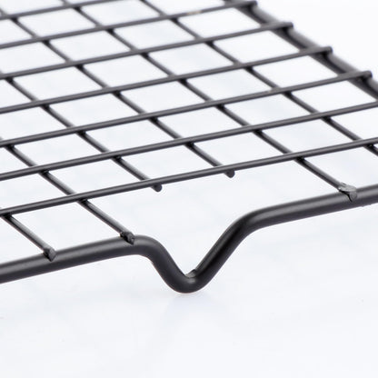 DAJAVE 8 Pack Cooling Racks for Cooking and Baking, 10x11 Inch Wire Rack Baking Rack, Heavy Duty Baking Rack For Oven Cooking, Roasting, Grilling Drying(Black)