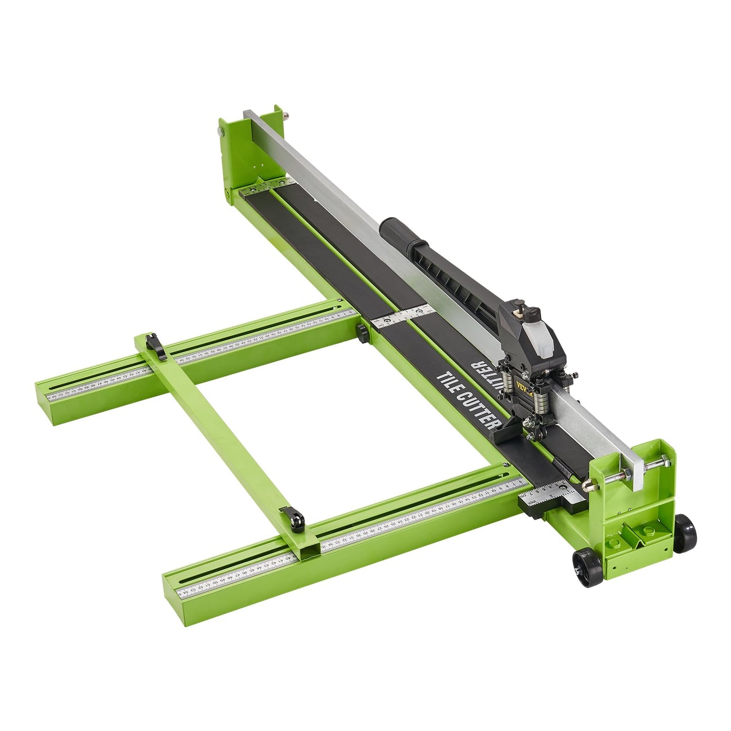 Tile Cutter 48 Inch, Manual Tile Cutter All-Steel Frame,Tile Cutting Machine w/Laser Guide and Bonus Spare Cutter,Tile Cutter Hand Tool for Precision Cutting Porcelain Ceramic Floor Tiles