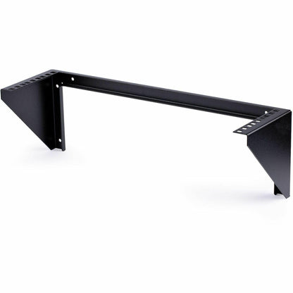 StarTech.com 3U 19" Wall Mount Vertical Rack Bracket, Wall Mount Patch Panel Bracket for Data/AV/IT/Computer Equipment, 3U Rack for Cabinet or Server Room, Supports 150lb (68kg) , TAA (RK319WALLV)