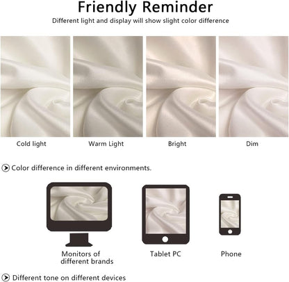 Mulberry Silk Body Pillow Case by Skiennix - Smooth, Cooling, Anti-Acne | 20x54 Inches, White