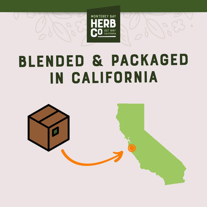 Hibiscus Mint Tea Bags, by Herb Co, Three-Ingredient Blend of Hibiscus, Peppermint & Stevia, Caffeine Free, Unbleached Filter Paper, Kosher, Approximately 200, 1 lb