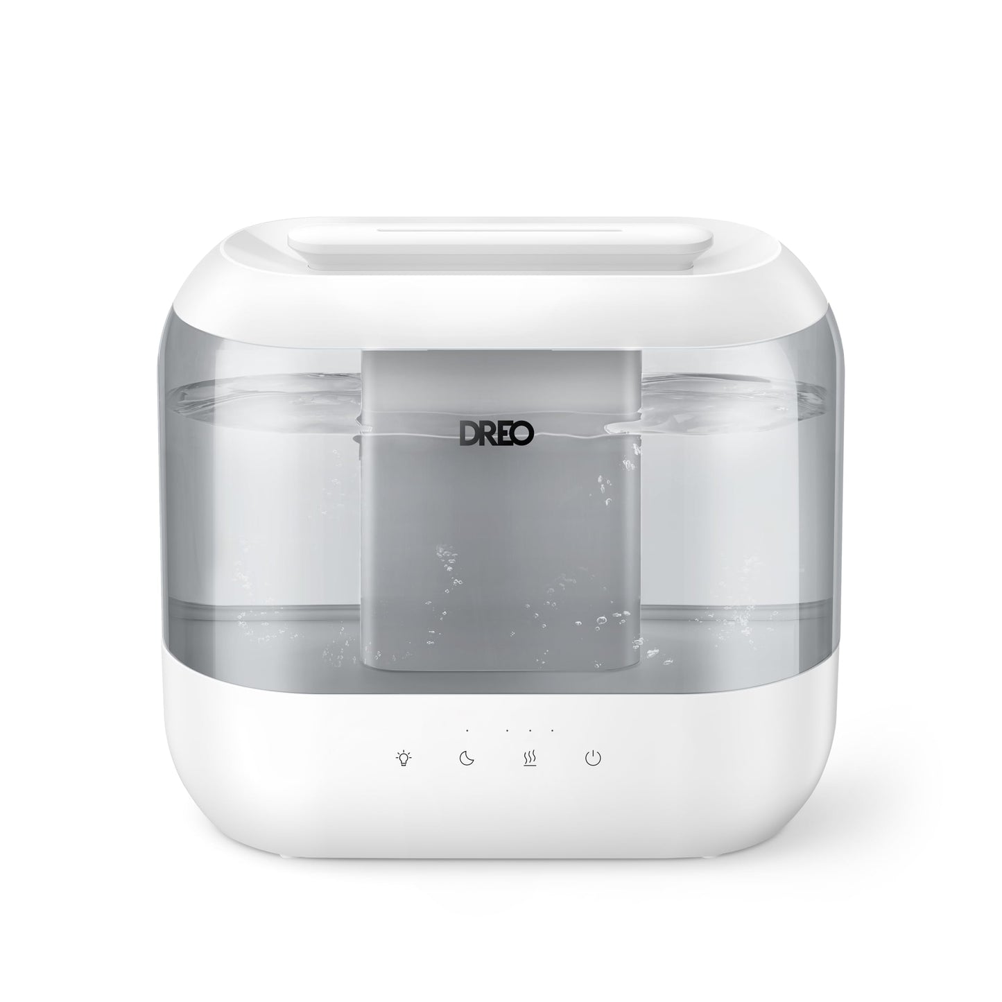 Dreo Humidifiers for Bedroom, 4L Top Fill for Large Room, 36H Runtime, 28 dB Quiet Supersized Cool Mist Air Humidifier for Baby Nursery, Plants, Indoor, Night Light, Easy to Clean & Fill
