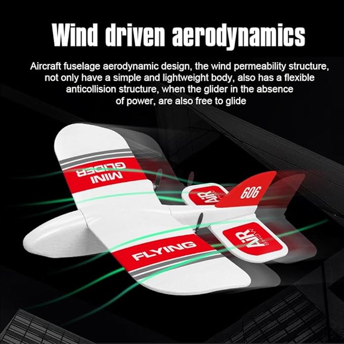 GoolRC KF606 RC Plane 2.4Ghz Remote Control Airplane EPP Foam Fixed Wing Plane RTF Ready to Fly Gliding Aircraft Model Toys with 3 Battery for Beginner