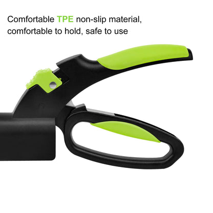 SZHLUX Grass Shears 360-Degree Swivel Blades, Ultra-Sharp Grass Cutter with 5’’ Stainless Steel Blades, Gardening Shears and Plant Cutting Scissors