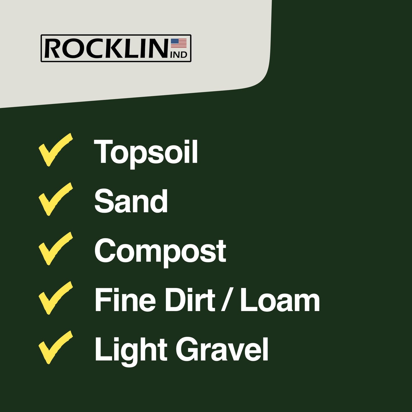 Rocklin™ Lawn Leveling Rake |Stainless Steel Surface Leveling Tool | Level Soil or Dirt Ground Surfaces Easily | 48” x 10” Ground Plate | 78” Extra Long Handle
