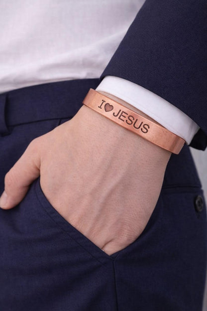 Touchstone copper bracelets | gift for men women |adjustable 100% pure solid real magnetic jewelry | handmade bracelet set combo | rope braided tibetan bangles. Set of 3 different messages engraved.