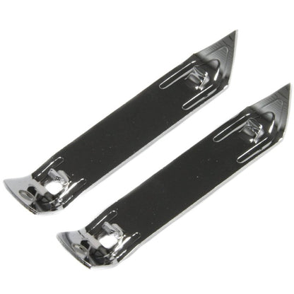 Chef Craft Select Durable Plated Iron Bottle Opener, 4.5 inches in length 2 piece set, Gray