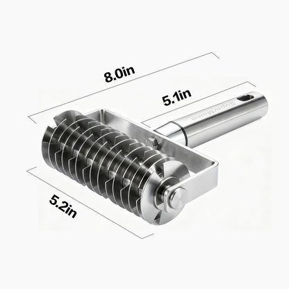 lattice pastry cutter-Create perfect lattice dough at home for pies, pizza, bread, and Beef Wellington.