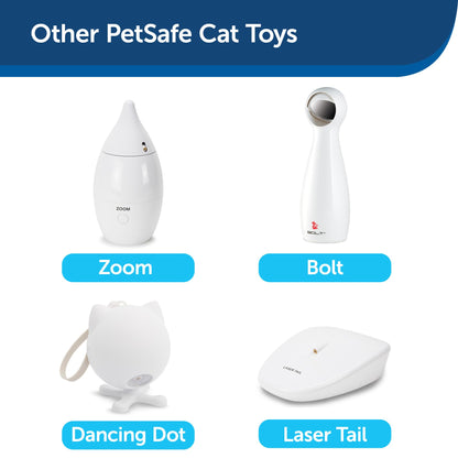 PetSafe SlimCat Interactive Feeder - Combines Play with Mealtime - Adjustable Portions - BPA-Free Plastic - Slow Feeder for Digestion - Lightweight, Dishwasher-Safe Toy - Green