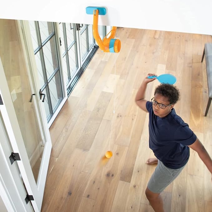 Fat Brain Toys Door Pong Door Ping Pong Game Active Play for Kids Ages 6+