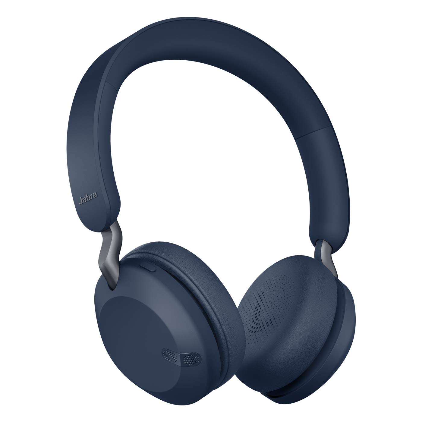 Jabra Elite 45h, Navy – On-Ear Wireless Headphones with Up to 50 Hours of Battery Life, Superior Sound with Advanced 40mm Speakers – Compact, Foldable & Lightweight Design