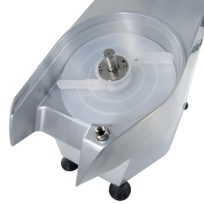 CMI Commercial Multifunctional Automatic Vegetable Cutter and Food Processor,Potato Onion Slicer,Electric Fruit and Cheese Grating Machine,Slicer Vegetable Cutter with 5-Blades 550W/110V
