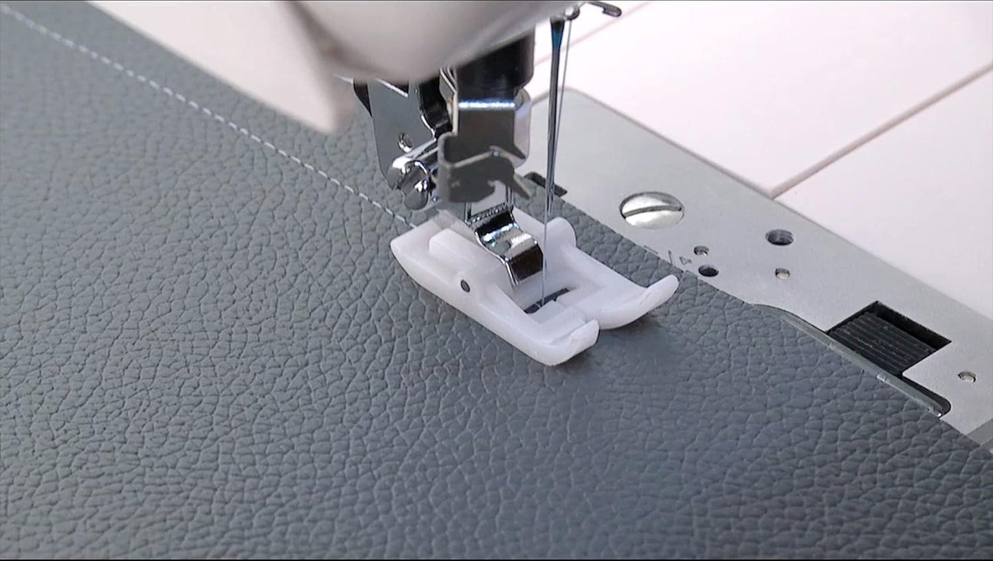 SINGER 4411 Heavy Duty Sewing Machine With Accessory Kit & Foot Pedal - 69 Stitch Applications - Simple & Great For Beginners + SINGER Heavy Duty Presser Feet Kit