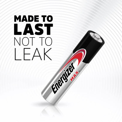 Energizer MAX AAA Batteries (24 Pack), Triple A Alkaline Batteries