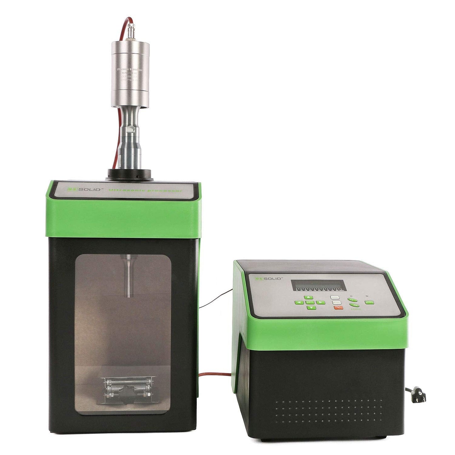 U.S. Solid 150 W Ultrasonic Homogenizer - 6 mm Probe, 5-100 ml Sample Capacity, Laboratory Sonicator Processor, Research Cell Disruptor & Industrial Mixer
