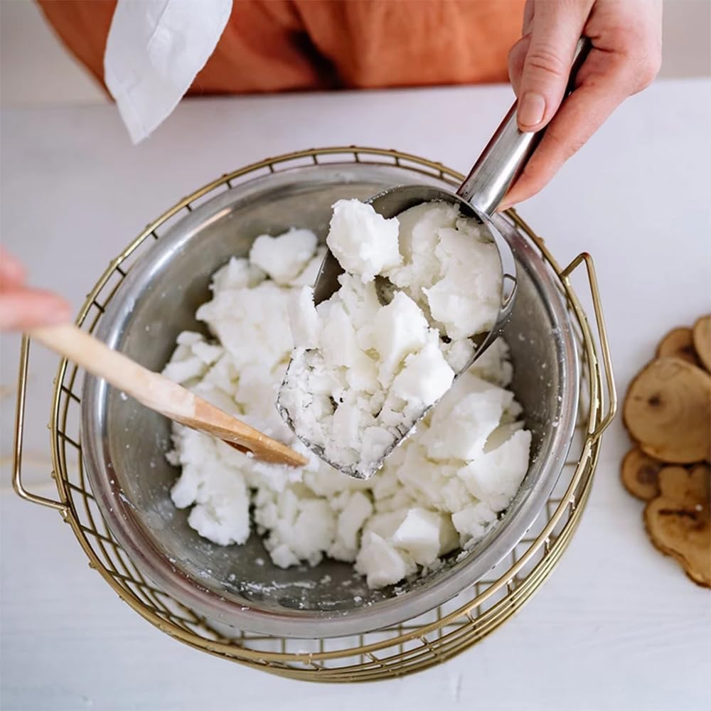 TooGet Natural Coconut Wax 10 lb - DIY Handmade Scented Candle Making Supplies Pure White Coconut Wax, Melting Point 41°/106°F