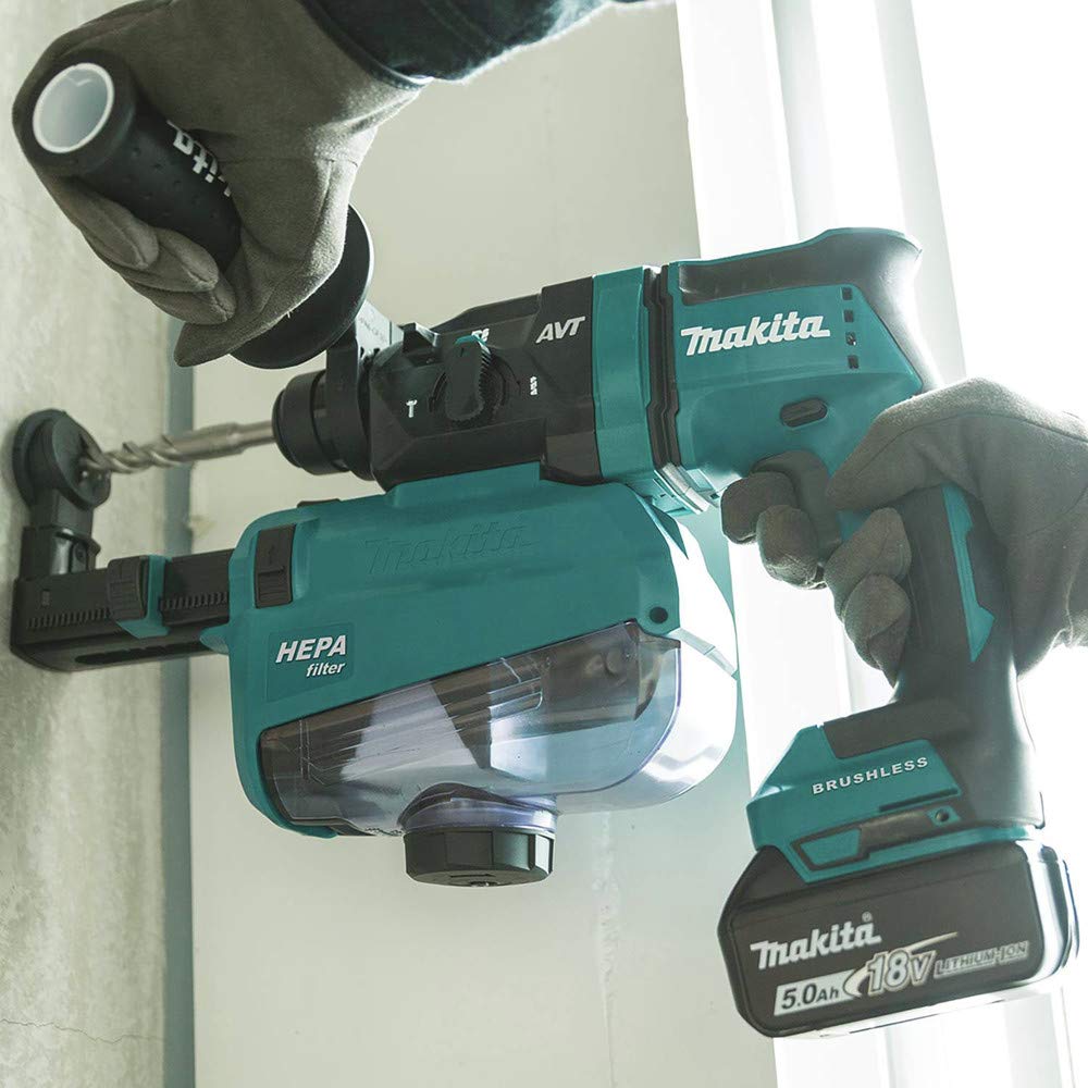 Makita XRH12TW 18V LXT 11/16" AVT Rotary Hammer Kit (5.0Ah)