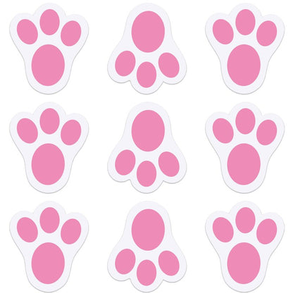 Wonmon 360 PCS Easter Bunny Paw Prints Stickers for Envelopes, Bunny Feet Stickers Rabbit Paw Sticker for Envelope Seals Crafts Easter Gifts Greeting Cards Bottle Laptop Party Decorations