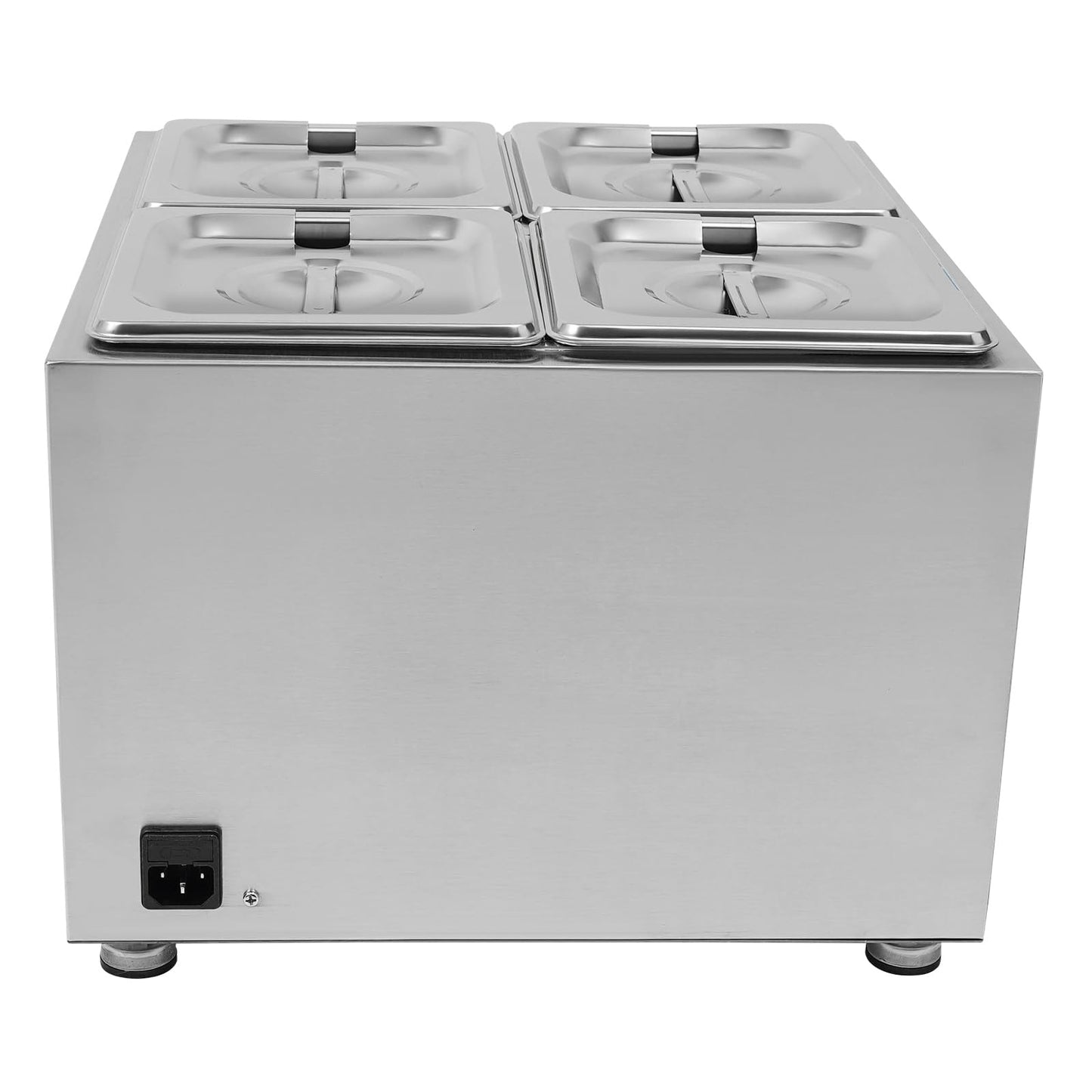 Electric Chocolate Melter 26.46 LB Capacity, Stainless Steel Chocolate Melting Machine with Digital Temperature Control, Commercial Chocolate Warmer for Bakery Catering (4 Pots)
