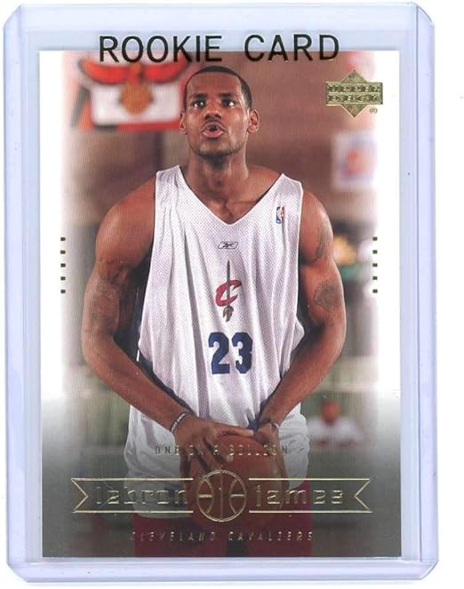 2003 Upper Deck #10 One in a Billion Lebron James Rookie Card - Mint Condition Ships in a Brand New Holder