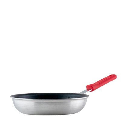 Winco Commercial-Grade Aluminium Fry Pan/Skillet, Non-Stick Finish with Cool Touch Handle, 8"