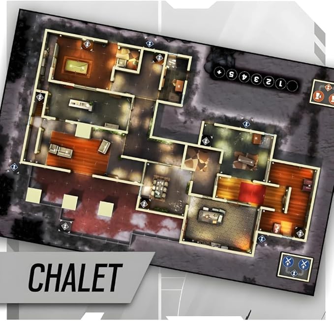 Mythic Games 6: Siege The Board Game Bundle: Concrete City - Map Pack 1 Dead End - Map Pack 2 Sand and Dust - Map Pack 3 (3 Items)