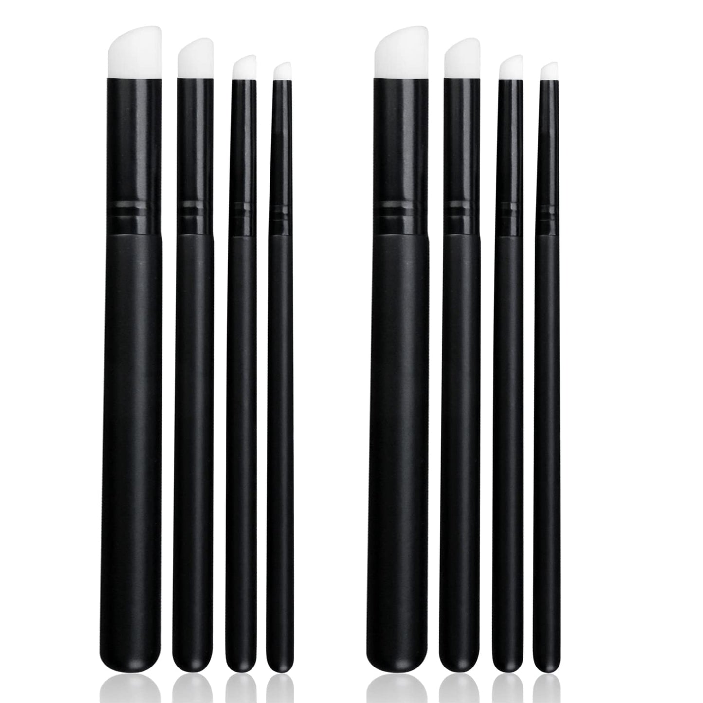 UNIMEIX Mini Blending Brushes for Card Making, Dry Miniature Painting Set Background Blender Paint Brushes Small Detailed Paint Brushes (12 Pack)