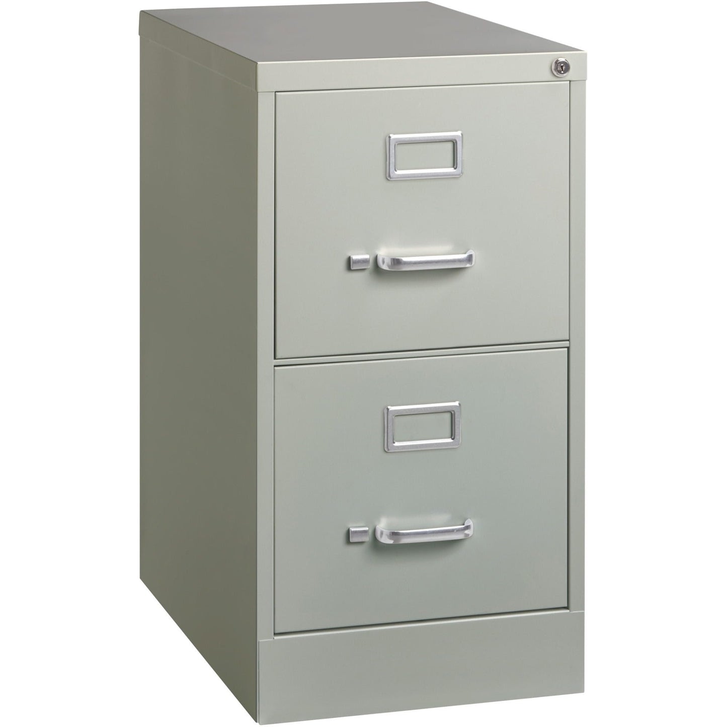 Lorell LLR42292 2-Drawer Vertical File, 15" x 22" x 28, Light Gray