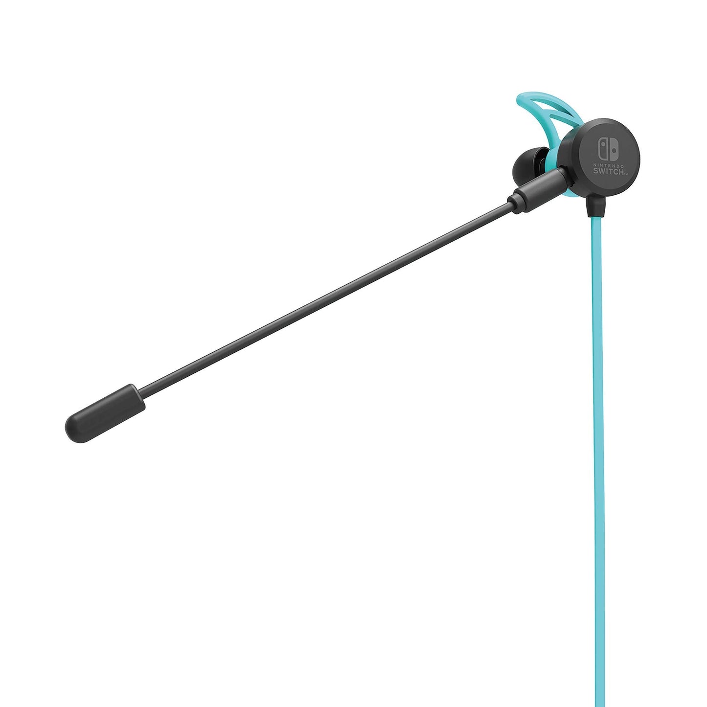 Nintendo Switch Gaming Earbuds Pro with Mixer by Hori - Licensed by Nintendo, Blue