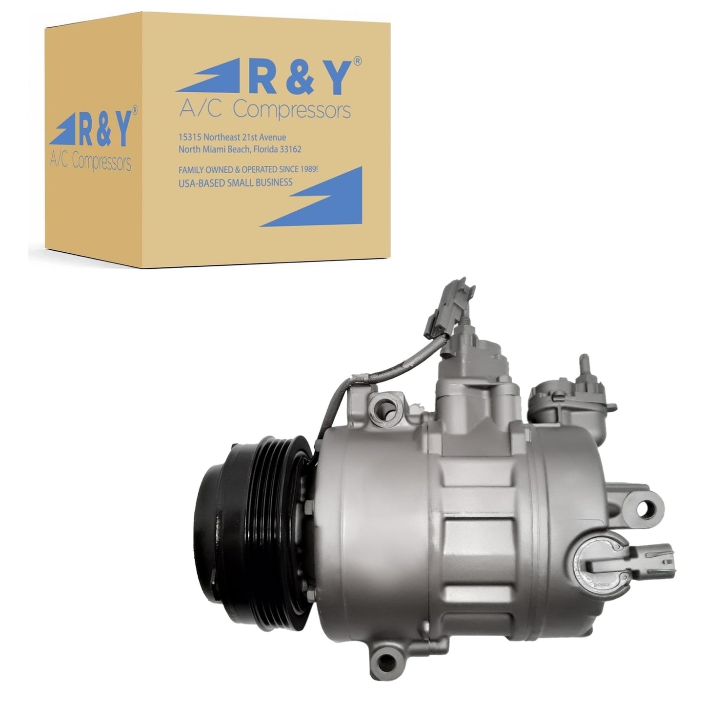 RYC Automotive Air Conditioning Compressor and A/C Clutch AIG356 (Does Not Fit Hybrid Models or Ford Fusion 2.7L)