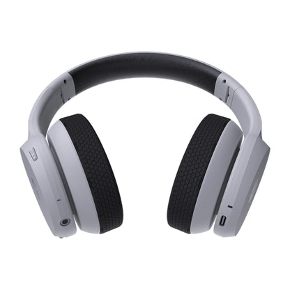 Raycon Fitness Bluetooth Headphones - Over The Ear Running Headphones, Active Noise Cancelling Wireless Headphones + Awareness Mode, Bluetooth Headset with Mic, 45 Hours of Battery Life (White)