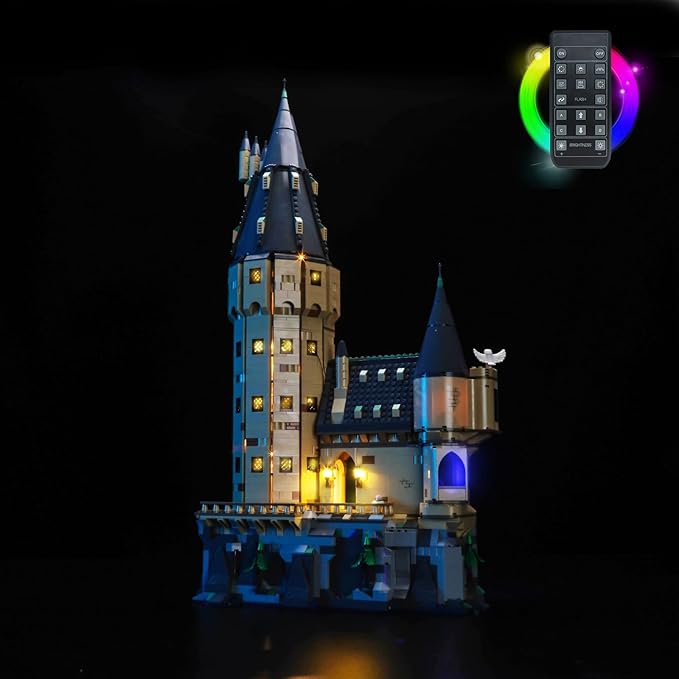 BrickBling LED Lights Only Compatible with Lego Castle: The Main Tower 76454 - Not Come with Model (RC Version Light)
