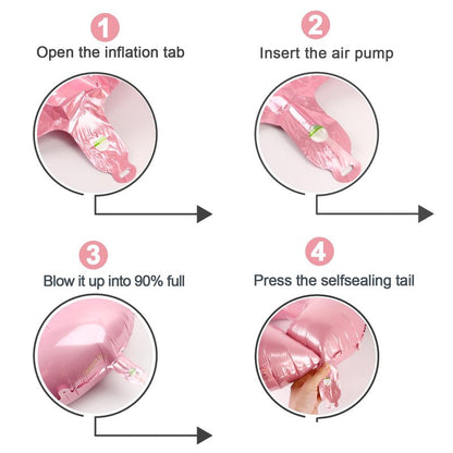Pearlescent Pink Number 0 Balloon 40 Inch, 0 Balloon Number for 10th 20th 30th 40th 50th 60th Birthday Decorations, Pearlescent Pink Party Supplies
