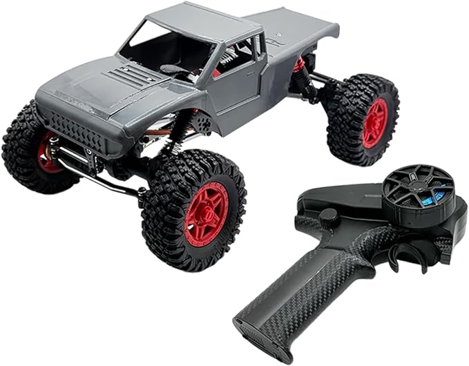 furitek 1/18 RC Crawler TerraX Active Pro 4WS ARTR – Remote Control Car RC Cars for Adults Mini Crawler Brushless 2-in-1 System (Champagne Nude Edition) (Grey)