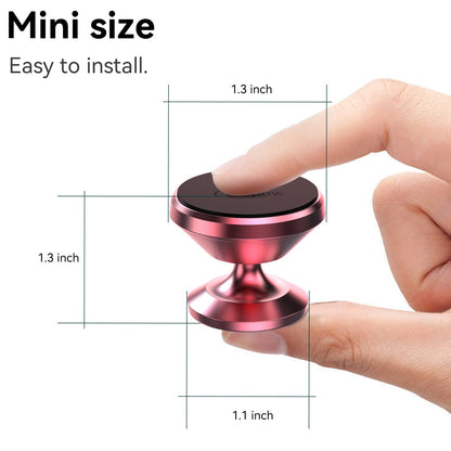 Coolpow【2 Packs 】Magnetic Phone Holder for car【Strong Magnet】phone holders for your car phone holder Mount for Car【4 Metal Plate】Universal Dash cell phone car mount for iphone Samsung car accessories