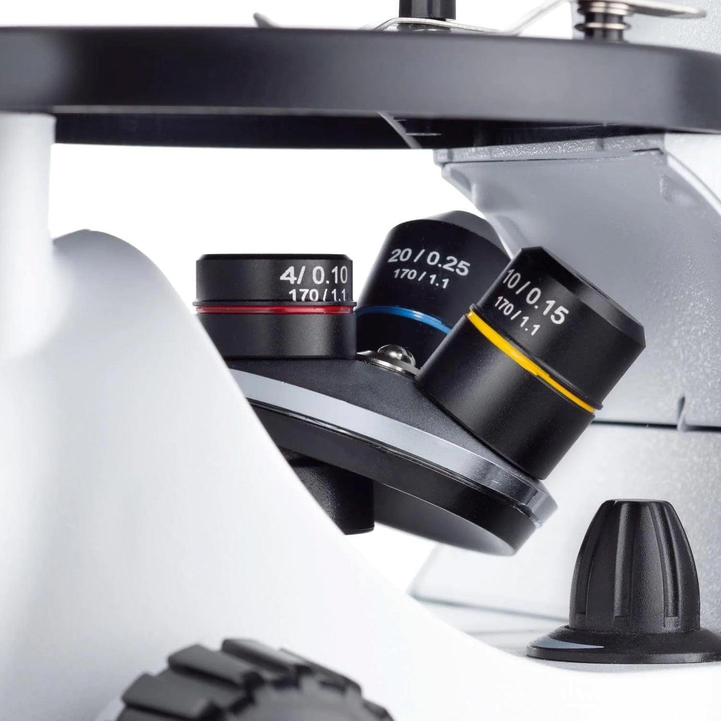 IQCrew STEM Science Discovery 40X-500X Inverted Microscope with 25 Prepared Slides, and Microscope Book for Students