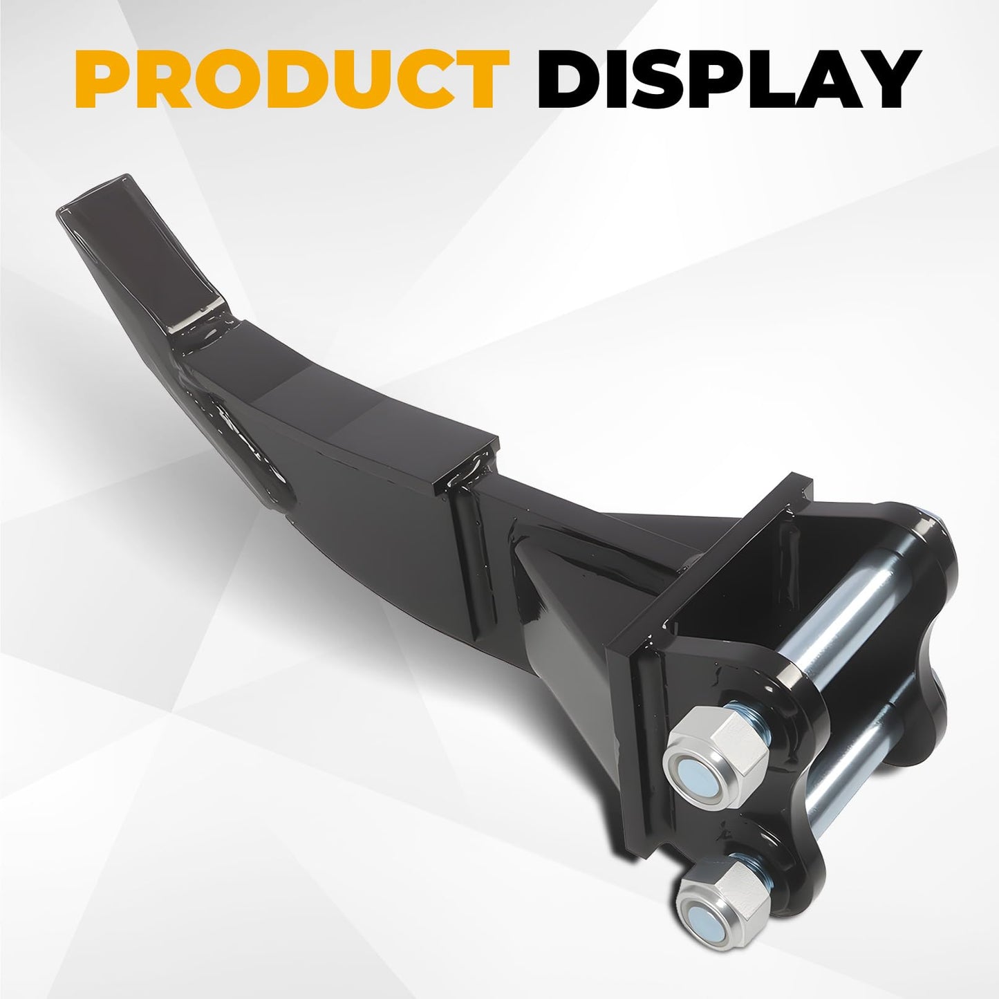 Agrovolcyn Mini Excavator Ripper with Pins Compatible with 1-1.5 Ton Small Excavator 3.54in Span 0.98 Aperture Inches Single Hook Backhoe