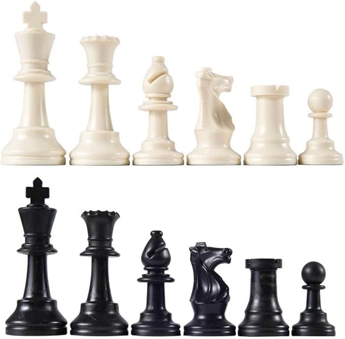 Wholesale Chess Triple Weighted Complete Tournament Chess Set with Scorebook &amp Chess Clock (Blue)