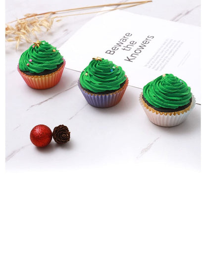 qiqee Cupcake Liners Cupcake Cups 300-Count Food Grade Gradient Design Cupcake Papers Baking Cups Cupcake Wrappers
