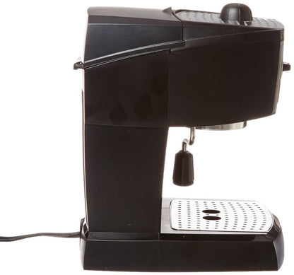 DeLonghi EC155 15 Bar Espresso and Cappuccino Machine, Black