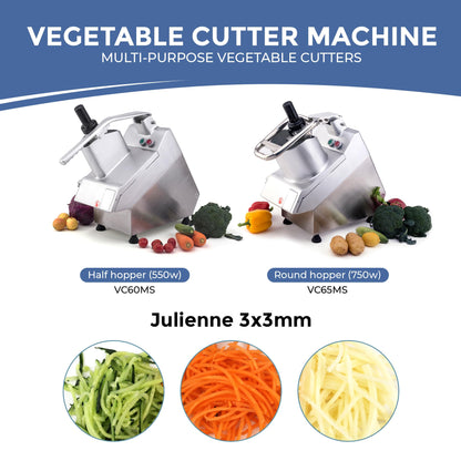 TK Universal Disc Replacement for Half and Round Hopper - Vegetable Chopper - Julienne 3x3mm.